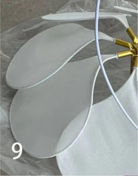 Suspension LED en tissu nordique - Décoration d'intérieur de qualité | Marco Lucetti Couleur 9 / Lumière chaude / D50cm