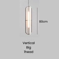 Suspension LED en verre à la forme rétro. | Marco Lucetti B