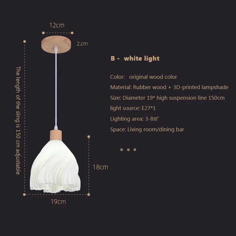 Suspension LED en verre au design nordique contemporain | Marco Lucetti B 19CM lumière blanche / CHINE