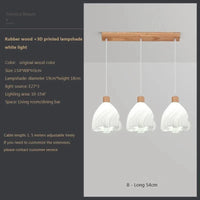 Suspension LED en verre au design nordique contemporain | Marco Lucetti B Longue lumière blanche / CHINE