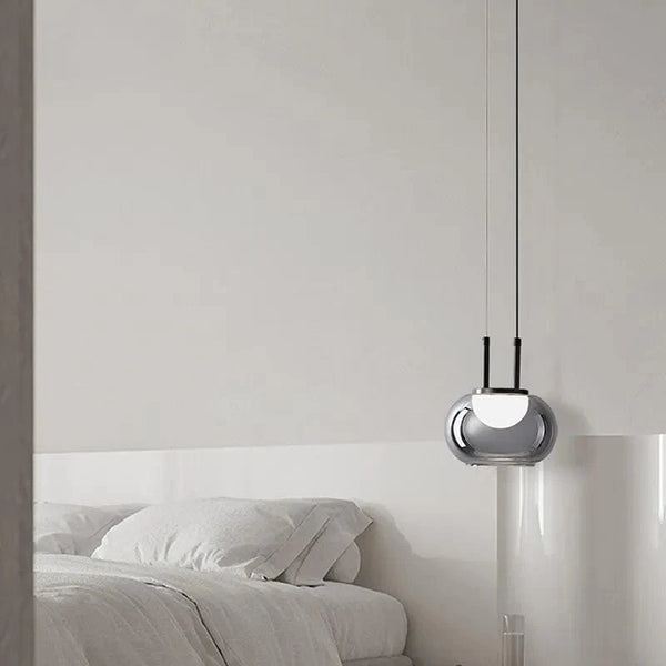 Suspension LED en verre au design nordique minimaliste - Luminairia | Marco Lucetti