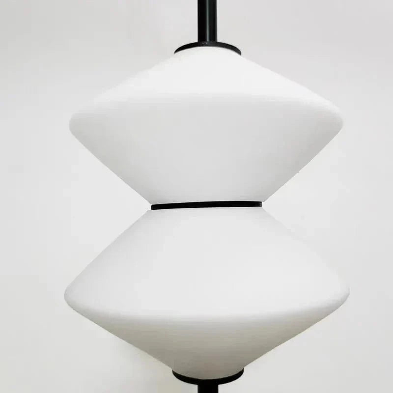 Suspension LED en verre blanc design | Marco Lucetti