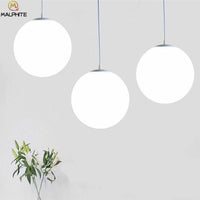Suspension LED en verre blanc pour un Loft Chic | Marco Lucetti