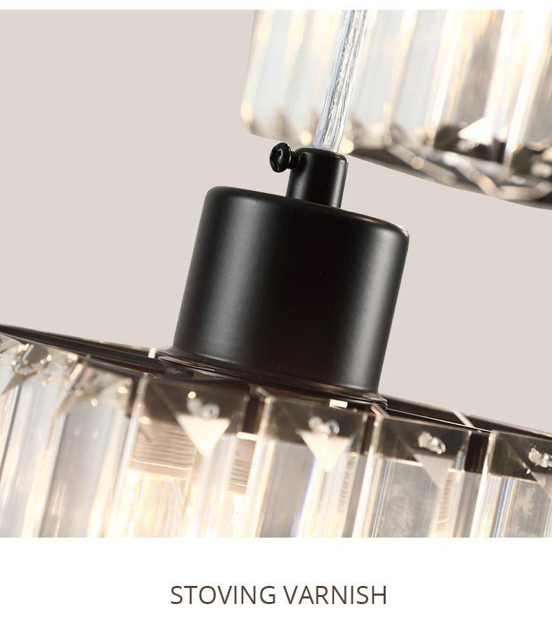 Suspension LED en verre carré - Design contemporain | Marco Lucetti