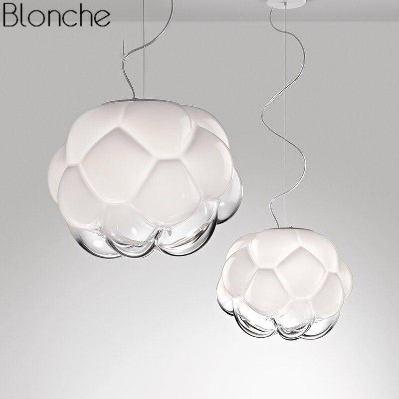 Suspension LED en verre "Cloud Style" | Marco Lucetti