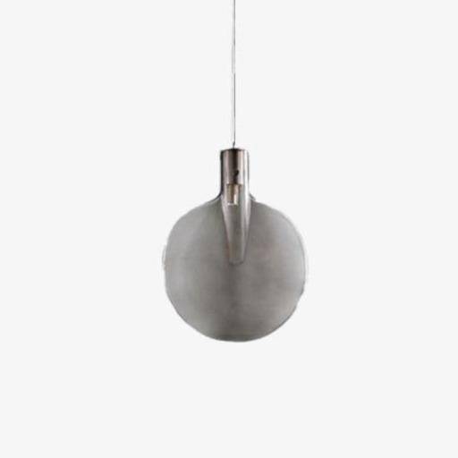 Suspension LED en verre coloré. | Marco Lucetti Gris