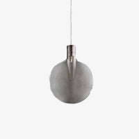 Suspension LED en verre coloré. | Marco Lucetti Gris