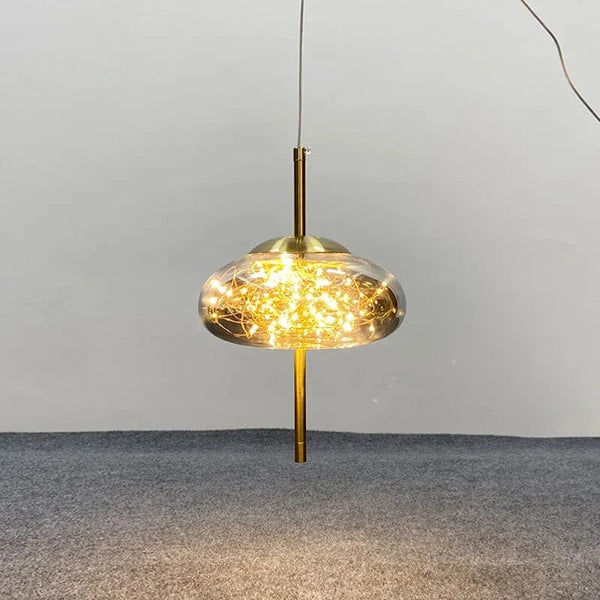 Suspension LED en verre de luxe | Marco Lucetti