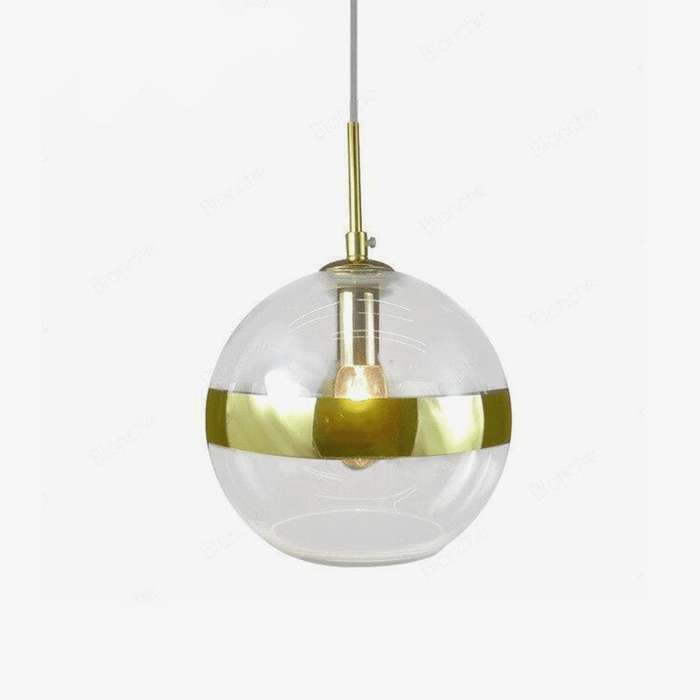 Suspension LED en verre design - Boule stylée "Hang" | Marco Lucetti