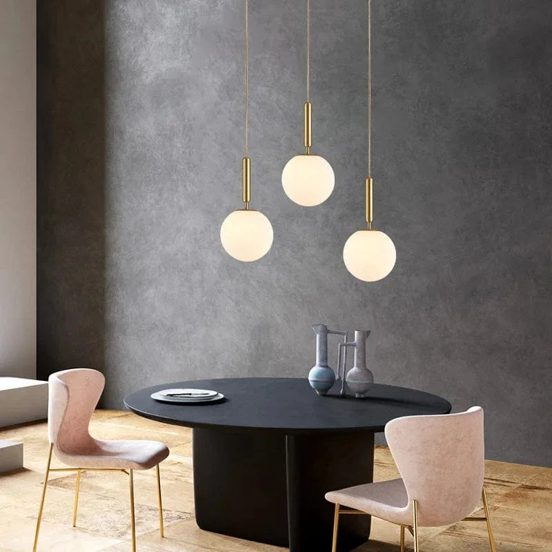 Suspension LED en verre design contemporain - Luminaire décoratif haut de gamme | Marco Lucetti