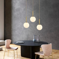 Suspension LED en verre design contemporain - Luminaire décoratif haut de gamme | Marco Lucetti