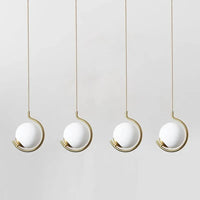 Suspension LED en verre design contemporain - Luminaire décoratif haut de gamme | Marco Lucetti
