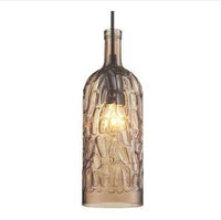 Suspension LED en verre design | Marco Lucetti Marron