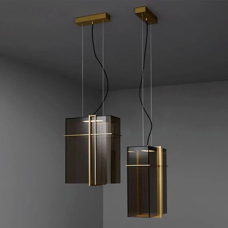 Suspension LED en verre - Design moderne italien | Marco Lucetti