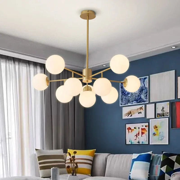 Suspension LED en verre : design nordique moderne et minimaliste | Marco Lucetti