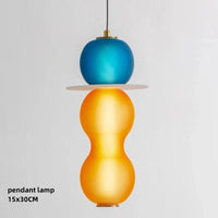 Suspension LED en verre fumé Glow | Marco Lucetti Suspension C / Lumière chaude