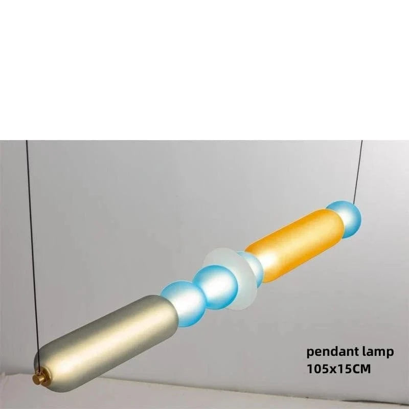 Suspension LED en verre fumé Glow | Marco Lucetti Suspension I / Lumière chaude