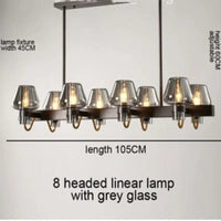 Suspension LED en verre moderniste | Marco Lucetti