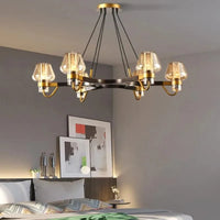 Suspension LED en verre moderniste | Marco Lucetti