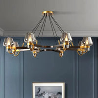 Suspension LED en verre moderniste | Marco Lucetti