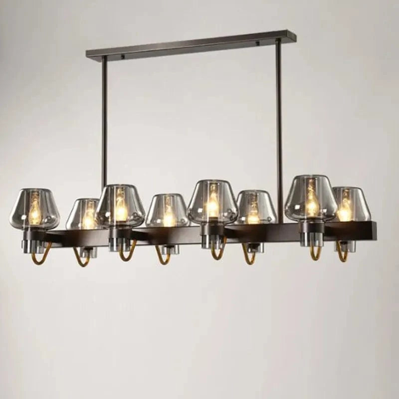 Suspension LED en verre moderniste | Marco Lucetti