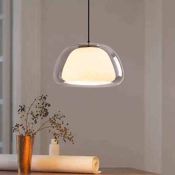 Suspension LED en verre Nordic minimaliste décoratif | Marco Lucetti