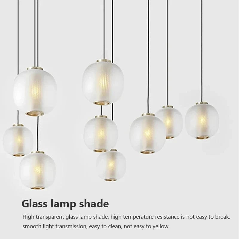 Suspension LED en verre pour un éclairage créatif dans les hôtels et cafés-bars | Marco Lucetti