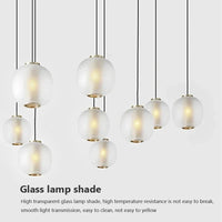 Suspension LED en verre pour un éclairage créatif dans les hôtels et cafés-bars | Marco Lucetti