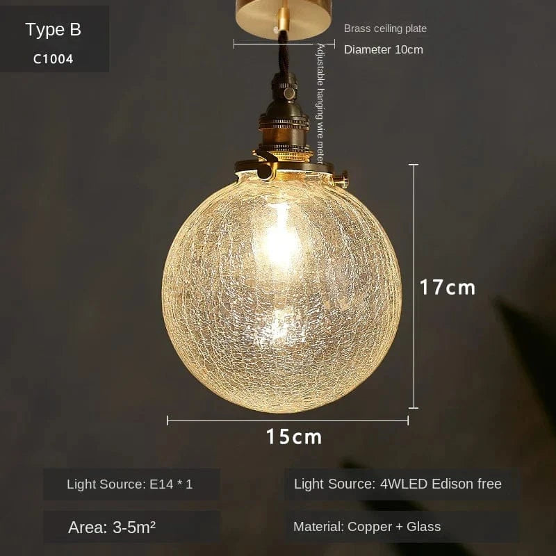 Suspension LED en verre pour un éclairage moderne et nordique | Marco Lucetti Verre 3