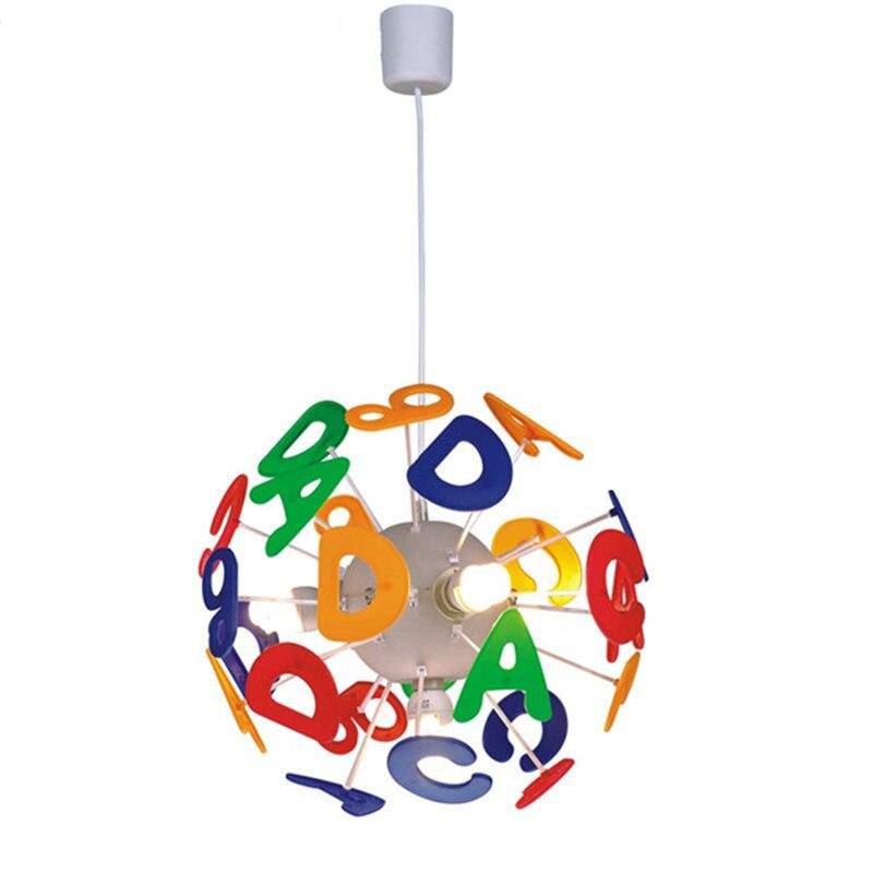 Suspension LED enfant "Alphabright" | Marco Lucetti