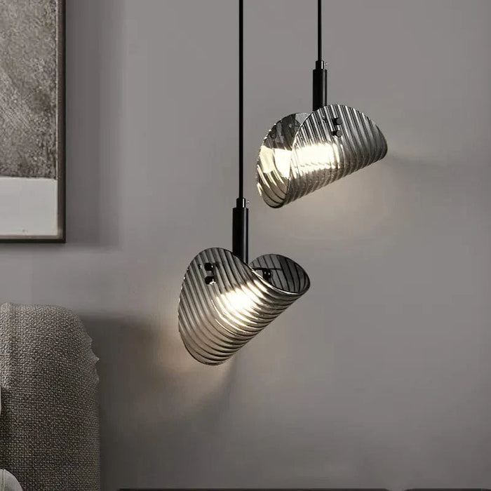 Suspension LED enroulée design | Marco Lucetti Lampe à suspension de chevet / 3 Température de couleur