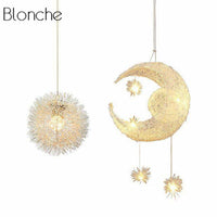 Suspension LED étoile et lune MoonLight | Marco Lucetti