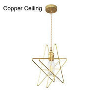 Suspension LED Étoile Loft. | Marco Lucetti Cuivré / 150cm