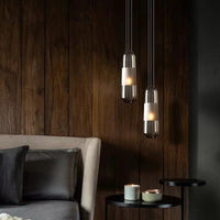 Suspension LED Favia en verre design | Marco Lucetti