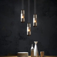 Suspension LED Favia en verre design | Marco Lucetti