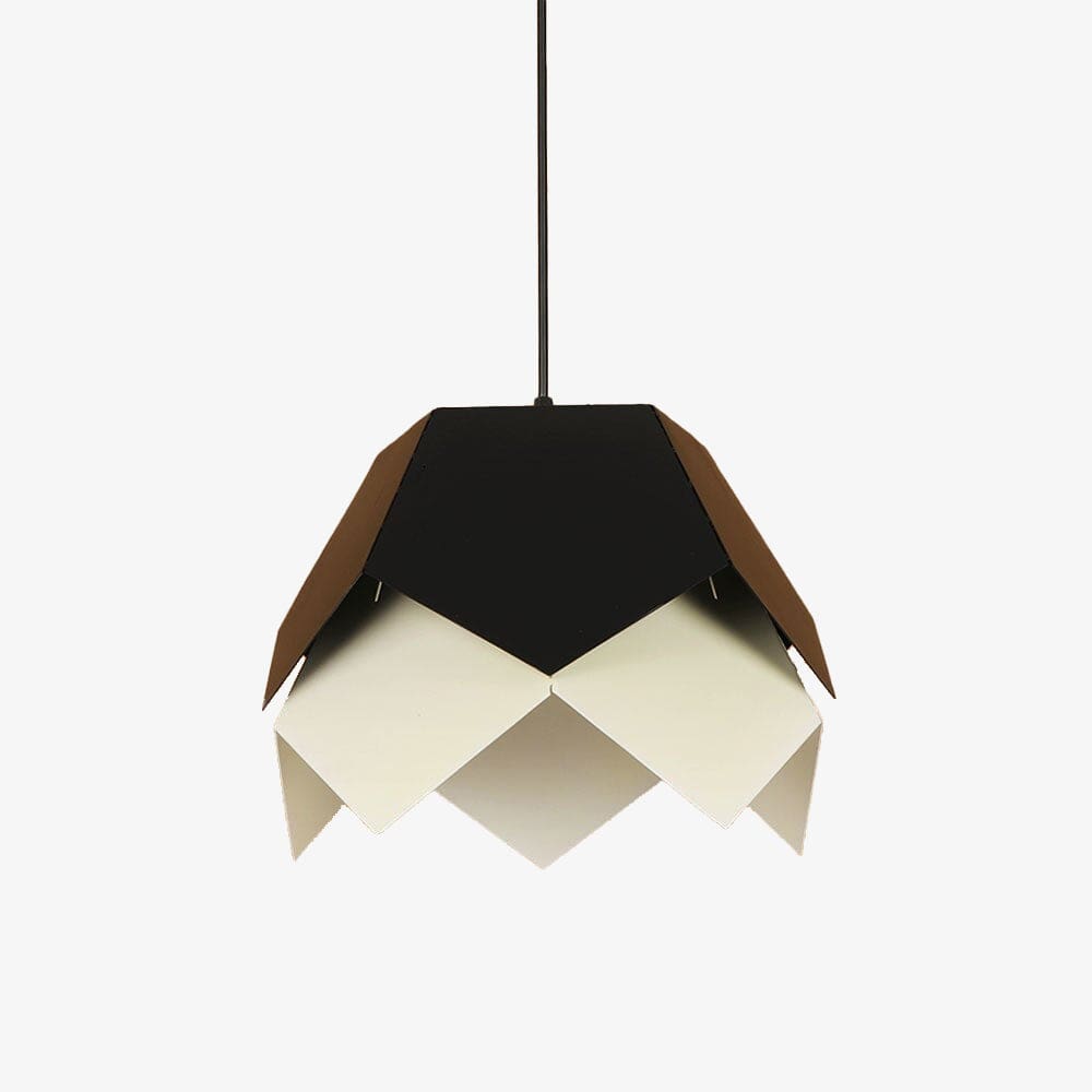 Suspension LED Fleur Origami Daisuke | Marco Lucetti Noir