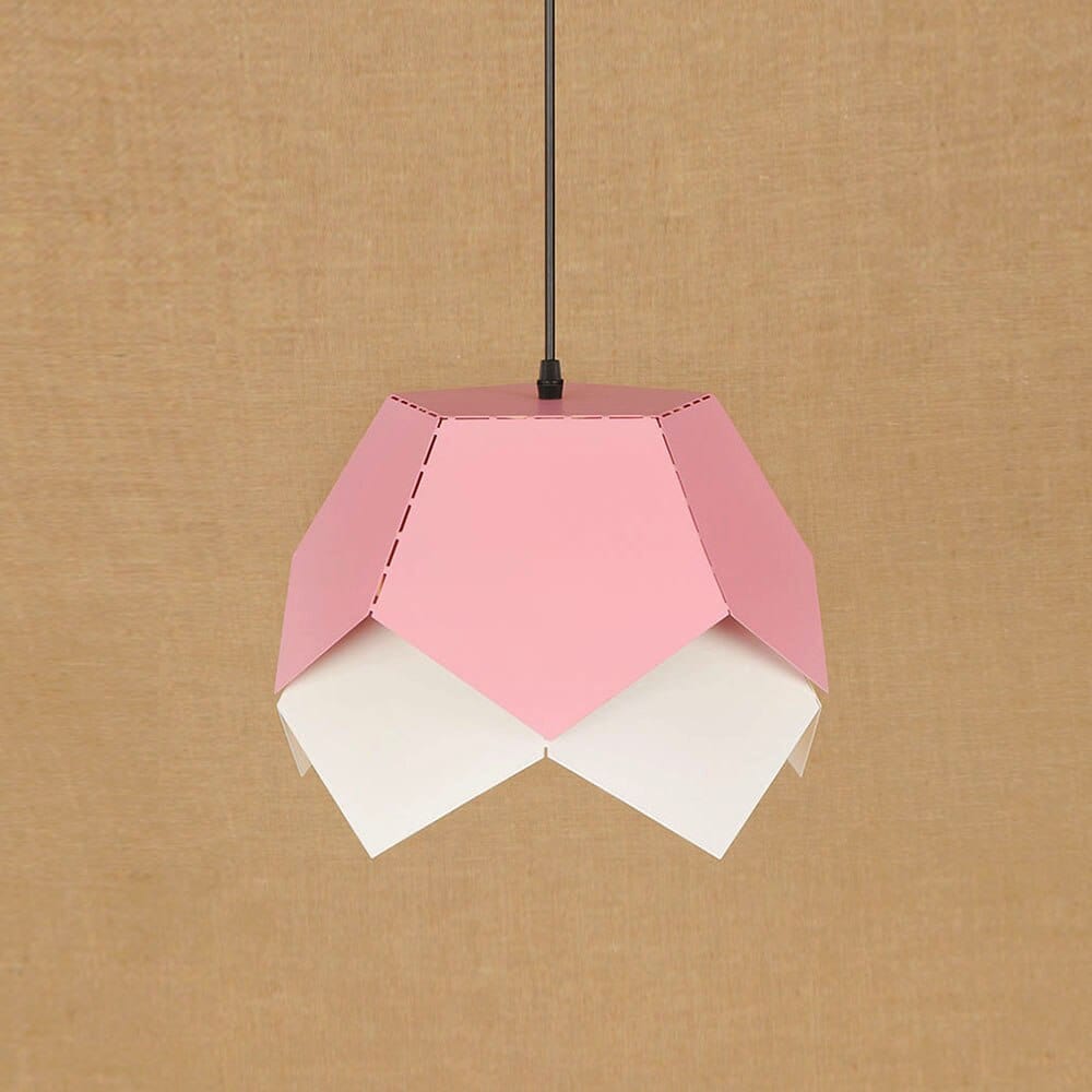 Suspension LED Fleur Origami Daisuke | Marco Lucetti Rose