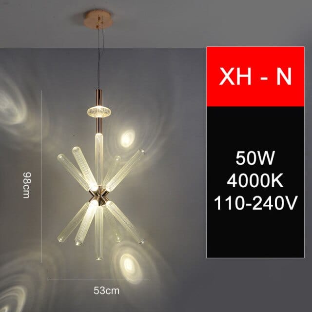 Suspension LED Flora Glass | Marco Lucetti N