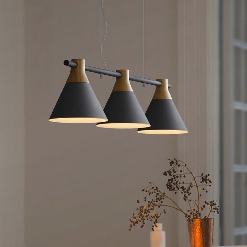 Suspension LED Gallina Cone | Marco Lucetti Gris