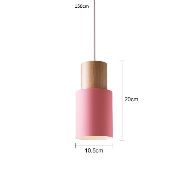 Suspension LED Gemira | Marco Lucetti Rose / Chaude