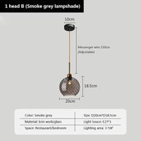 Suspension LED Globe Design Moderne pour Restaurant et Bar | Marco Lucetti D / Sans ampoule