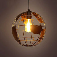 Suspension LED Globe Industriel Terra | Marco Lucetti