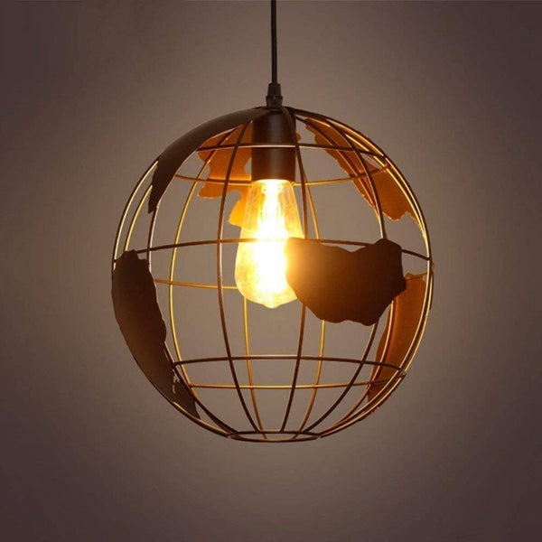 Suspension LED Globe Industriel Terra | Marco Lucetti