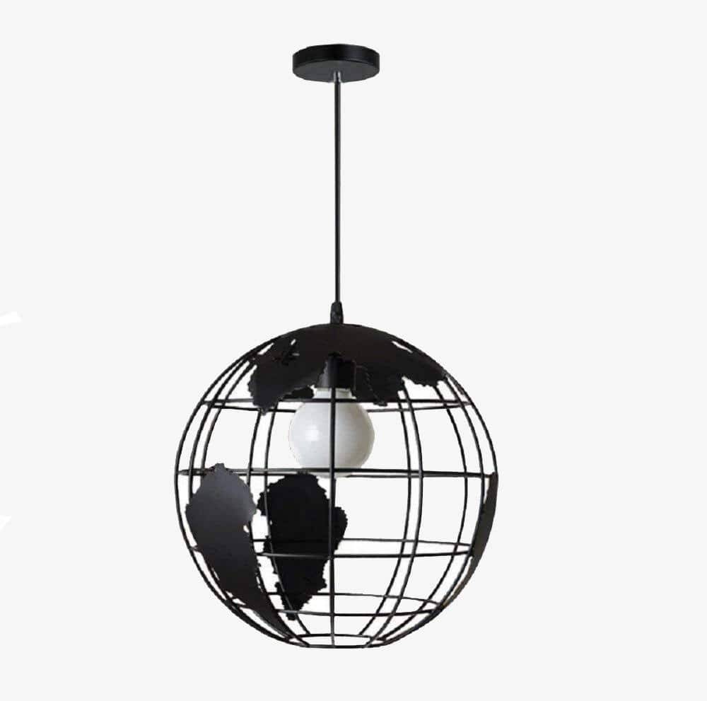 Suspension LED Globe Industriel Terra | Marco Lucetti