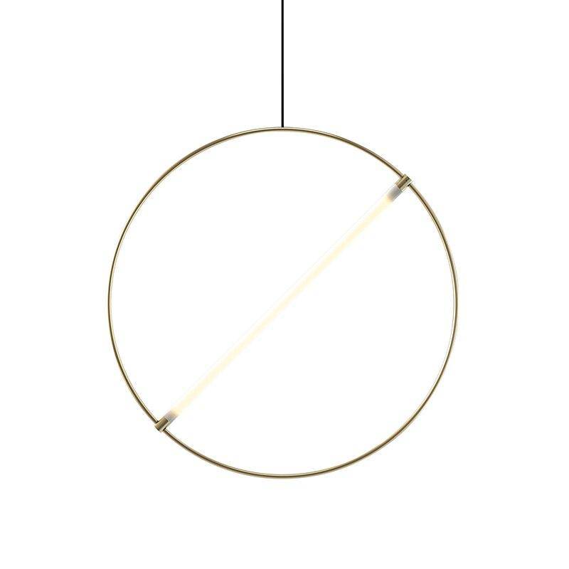 Suspension LED Gold Circle - Creative Lighting | Marco Lucetti