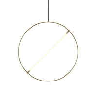 Suspension LED Gold Circle - Creative Lighting | Marco Lucetti