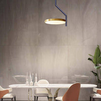 Suspension LED Gold Circle Creative. | Marco Lucetti