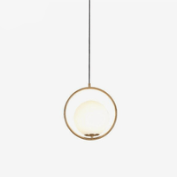 Suspension LED Gold Circle - Design intérieur | Marco Lucetti