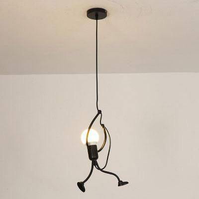 Suspension LED "Human" - Design et originalyahuttité | Marco Lucetti 1 lampe