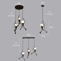 Suspension LED "Human" - Design et originalyahuttité | Marco Lucetti